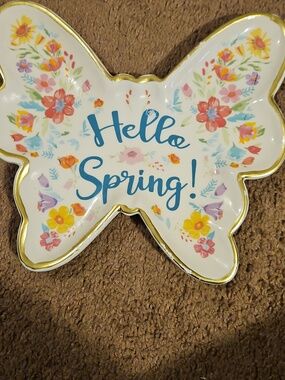 The pioneer woman Butterfly Trinket Dish